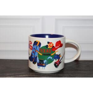 Starbucks Texas Discovery Series Mug 2024 | 14 oz Ceramic Coffee Cup | EUC